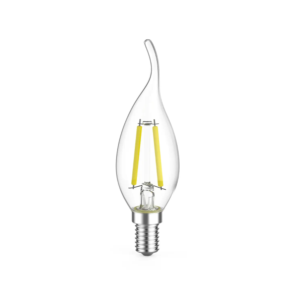 Лампа Gauss LED Filament Свеча на ветру 7W E14 550 lm 2700K (3 шт в упак.) 104901107T