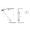 Подъёмник газовый 80N STARFIX, арт.SMF-4307