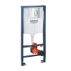 Комплект системы инсталяции Grohe Solido 4в1 с подвесным унитазом, хром (39583000)