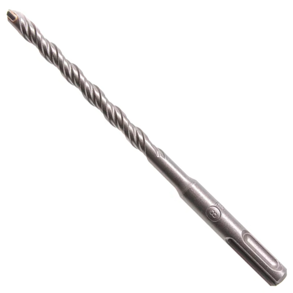 Бур по бетону, двойная спираль, Cobalt W-tip, 8x160 мм, SDS PLUS// Denzel