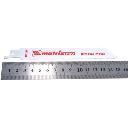 Полотна по металлу для сабельной пилы S922EF 125 / 1,4 мм, Bimetal, 2 шт., PRO// Matrix