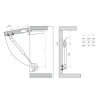 Подъёмник газовый 80N STARFIX, арт.SMF-4307