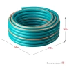 Шланг поливочный GRINDA EXPERT 5, 1/2", 15 м, 35 атм, пятислойный, плетёное армирование, PROLine (42