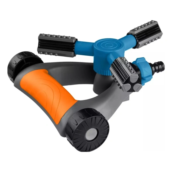 Распылитель GRINDA PROLine RR-Pro круговой, 3 профессиональных сопла, 250 м2 полив, на подставке с к