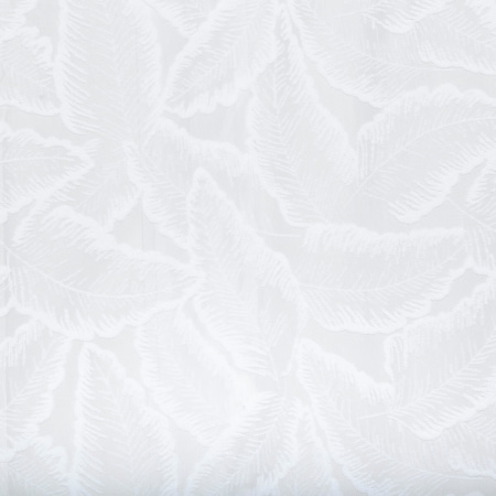 Тюль Atmosphera LAZI LEAF 140х240 см белая 209011B