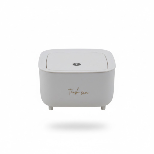 Контейнер для мусора настольный Fancy Home белый C21-9811