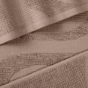 Полотенце Verossa Wave Texture 70х140 см 480г/м2 молочный шоколад 797265