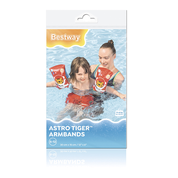 Нарукавники для плавания надувные Bestway Aquatic Life 30х15 см 32102