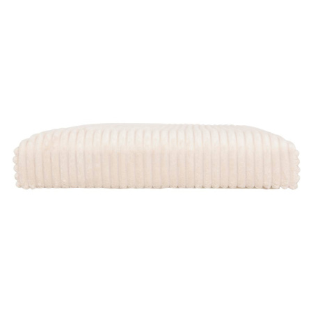 Пуф складной Atmosphera Arum Ribbed Double 76х38 см слоновая кость 207382A
