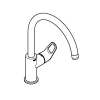 Смеситель д/к  Grohe DN 15 Start Flow 31555001