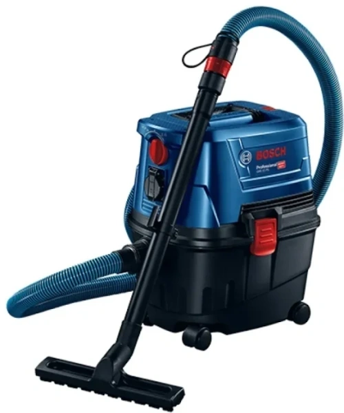 Пылесос BOSCH GAS 15 PS, 1100 Вт, Макс объем - 15. макс поток возд. - 33.