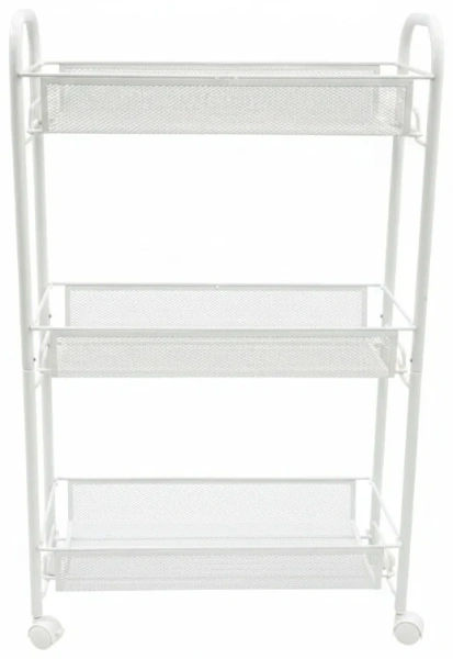 Этажерка универсальная Danny Home 3 секции 42х23х63 cm белый ZYB172