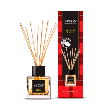 Аромадиффузор Areon Home Perfume 50 мл Vanilla Black