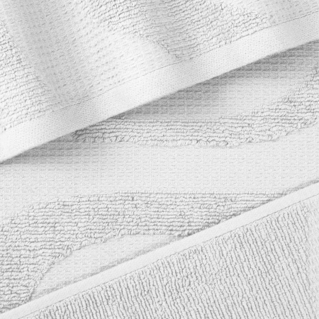 Полотенце махровое "Verossa" Wave Texture 50х90 см 480г/м2 белый 797245