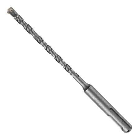 Бур по бетону TULEX 6024-210-06, 4 резца YG8C, 40 Cr-V, 46-51 HRS, хвостовик SDS-Plus, 210*6мм