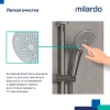 Лейка для душа, 5F, Essential, Milardo, ESS5FCRM18