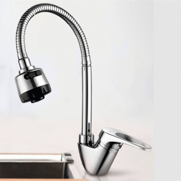 Смеситель д/к Gross Aqua 3205258С- В015 Base, гиб.изл