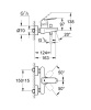 Комплект смесителей GROHE Eurosmart Cosmopolitan для раковины (23325000), ванны (32831000) с душевым