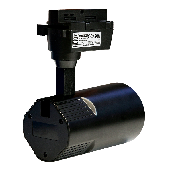 Светильник трековый 018-032-0020  20W BL 4200K 160-265V