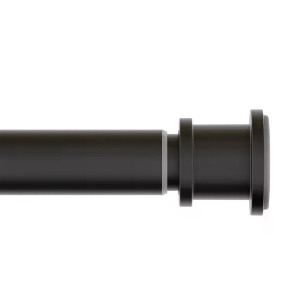 Карниз для ванной комнаты IDDIS 110-200 см черный SRB0120i14