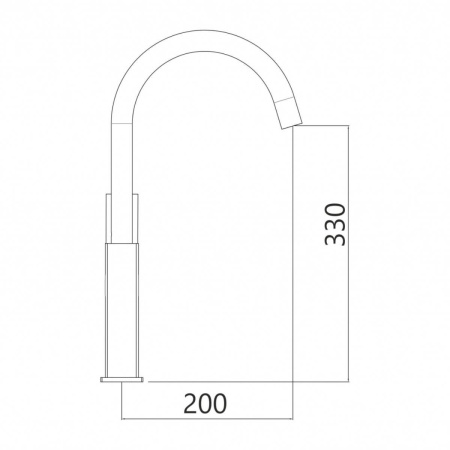 Смеситель д/к Gross Aqua 3125898С Neoclassic