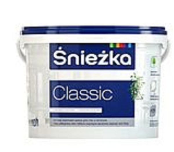Краска Sniezka Classic белая 3 л