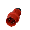 Вилка кабельная №13520 32A 5P 400V IP44 MENN ST PowerTOP Xtra