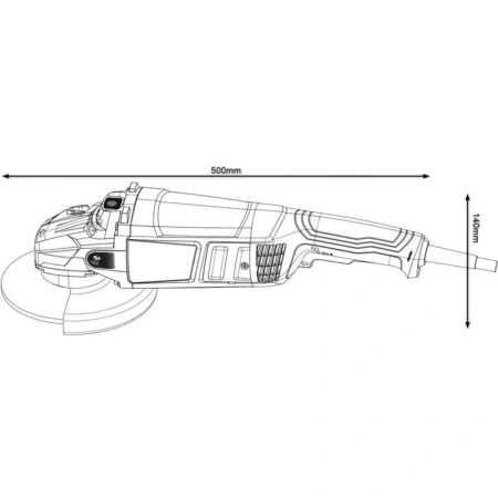 Машина углошлифовальная Bosch GWS 2200-180 RSP