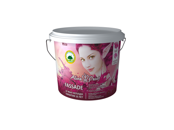 Краска водоэмульсионная, Alina Paint Fassade 7 кг, база АВ