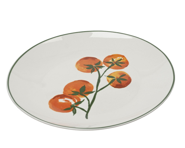 Тарелка десертная Vegetable paradise tomato pattern 20,2х2,3 см 874449