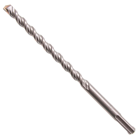 Бур по бетону, двойная спираль, Cobalt W-tip, 12x210 мм, SDS PLUS// Denzel